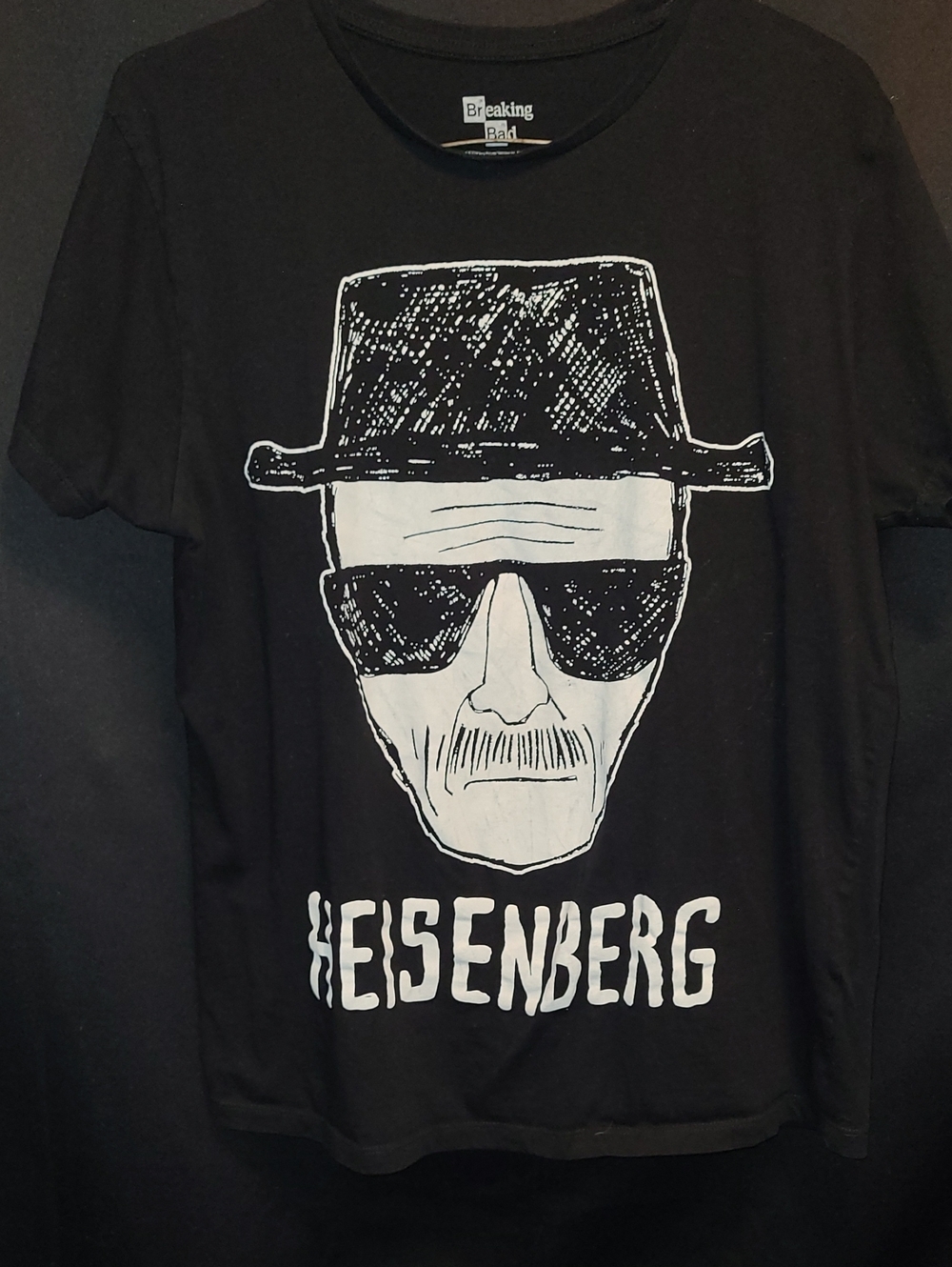 Primark Black Heisenberg Graphic Tee  SIZE LARGE